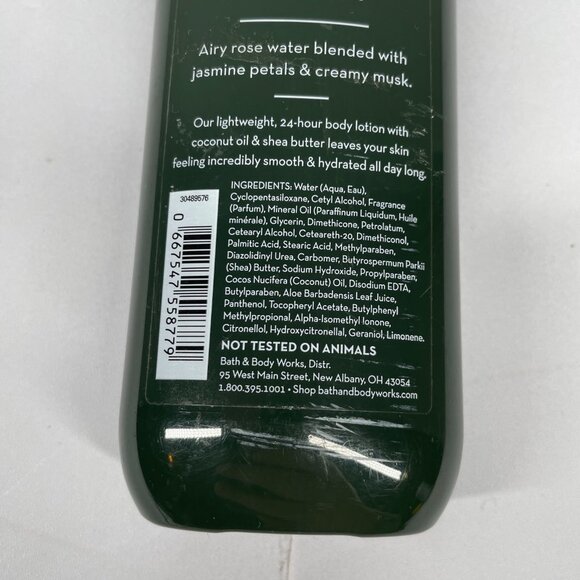 Bath & Body Works Rose Body Lotion Discontinued Vitamin E Shea Jasmine Musk - Picture 5 of 6